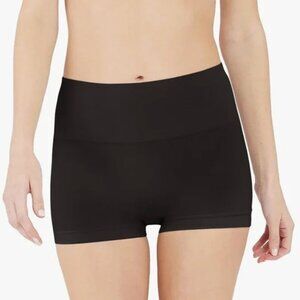 NWT SPANX EcoCare Seamless Shaping Boyshort Black Sz 1X